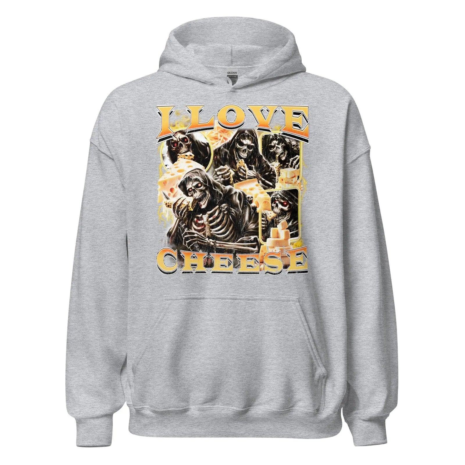 I Love Cheese Hoodie - Orbital Clothing
