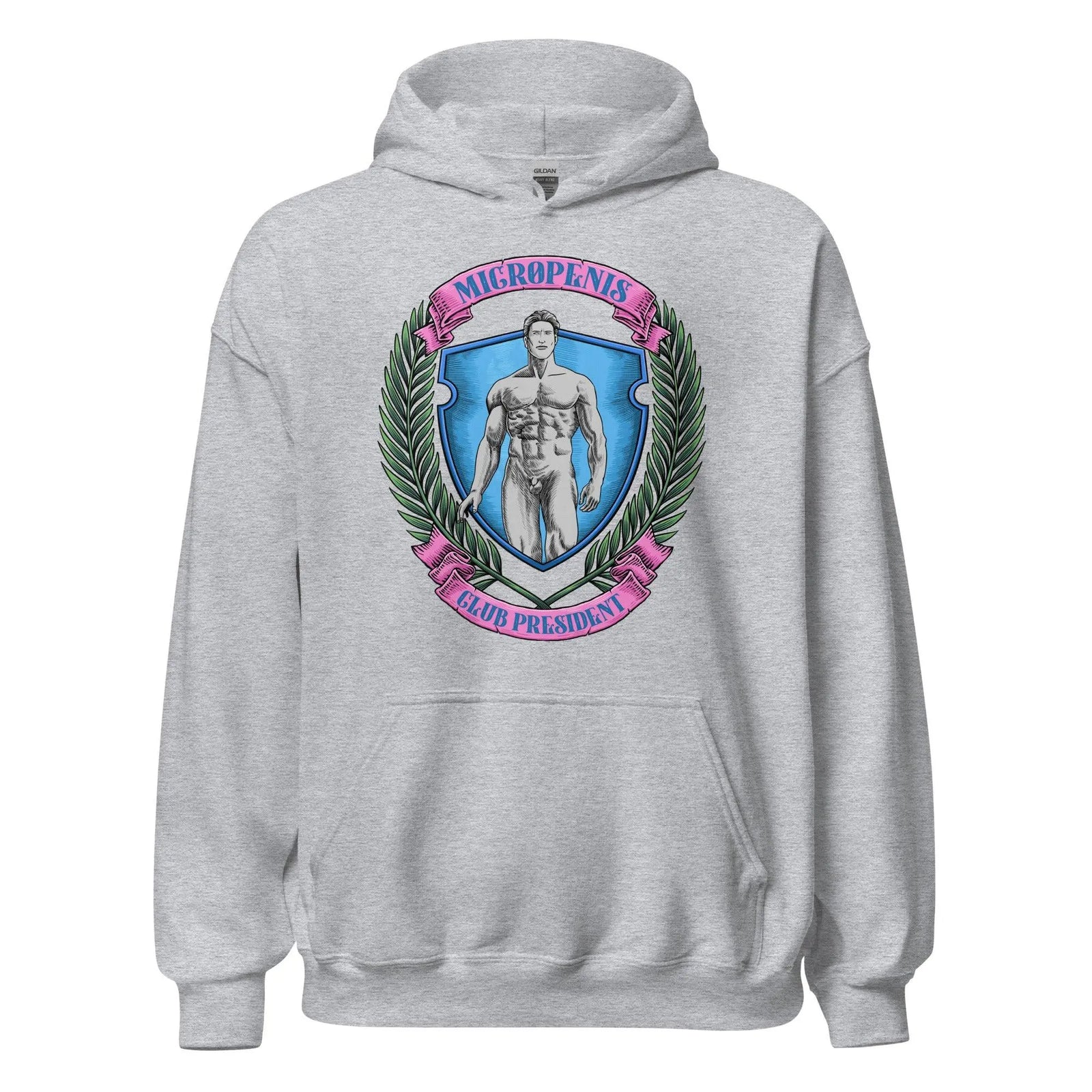 Micro Penis Club President Hoodie - Orbital Clothing