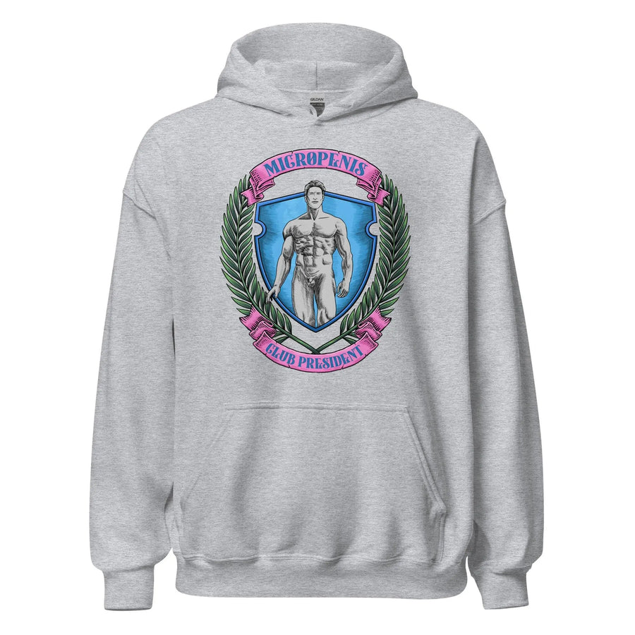 Micro Penis Club President Hoodie - Orbital Clothing