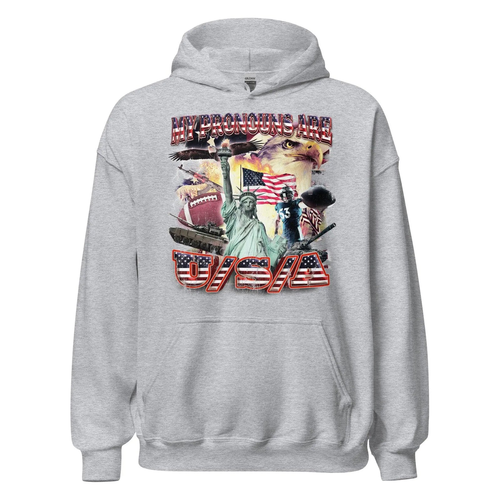 My Pronouns are U/S/A Hoodie - Orbital Clothing