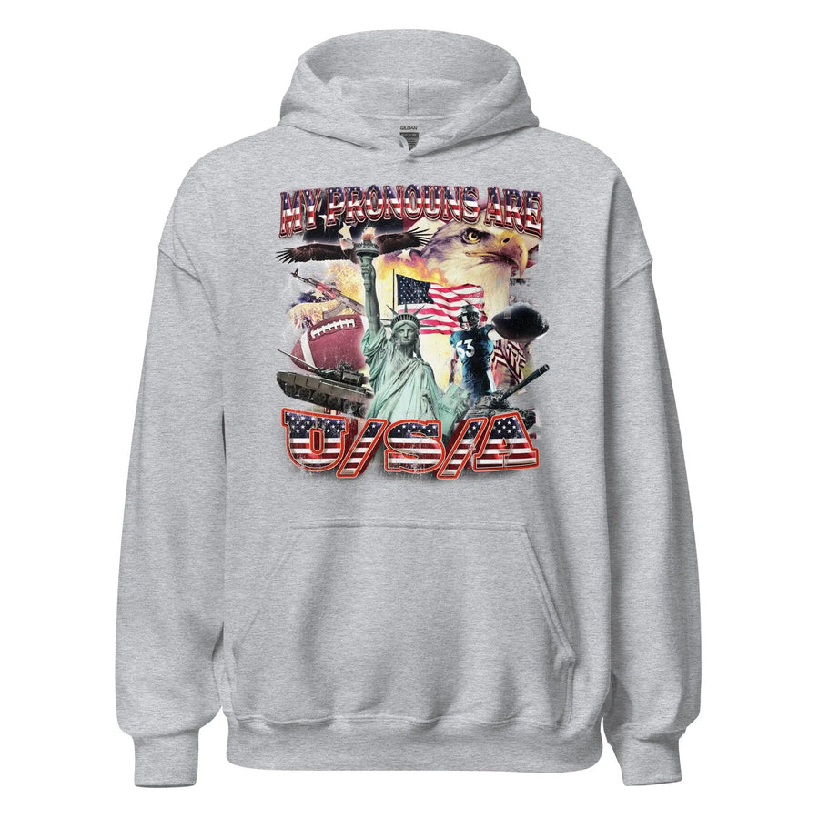 My Pronouns are U/S/A Hoodie - Orbital Clothing