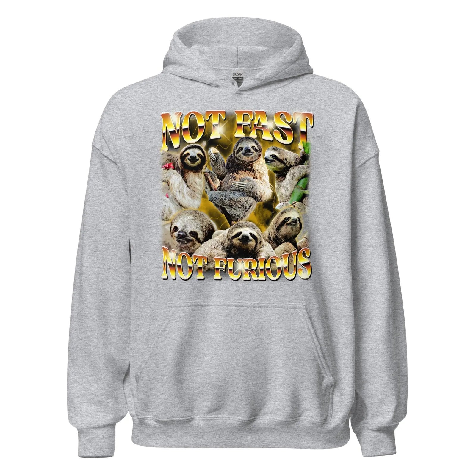 Not Fast Not Furious Hoodie - Orbital Clothing