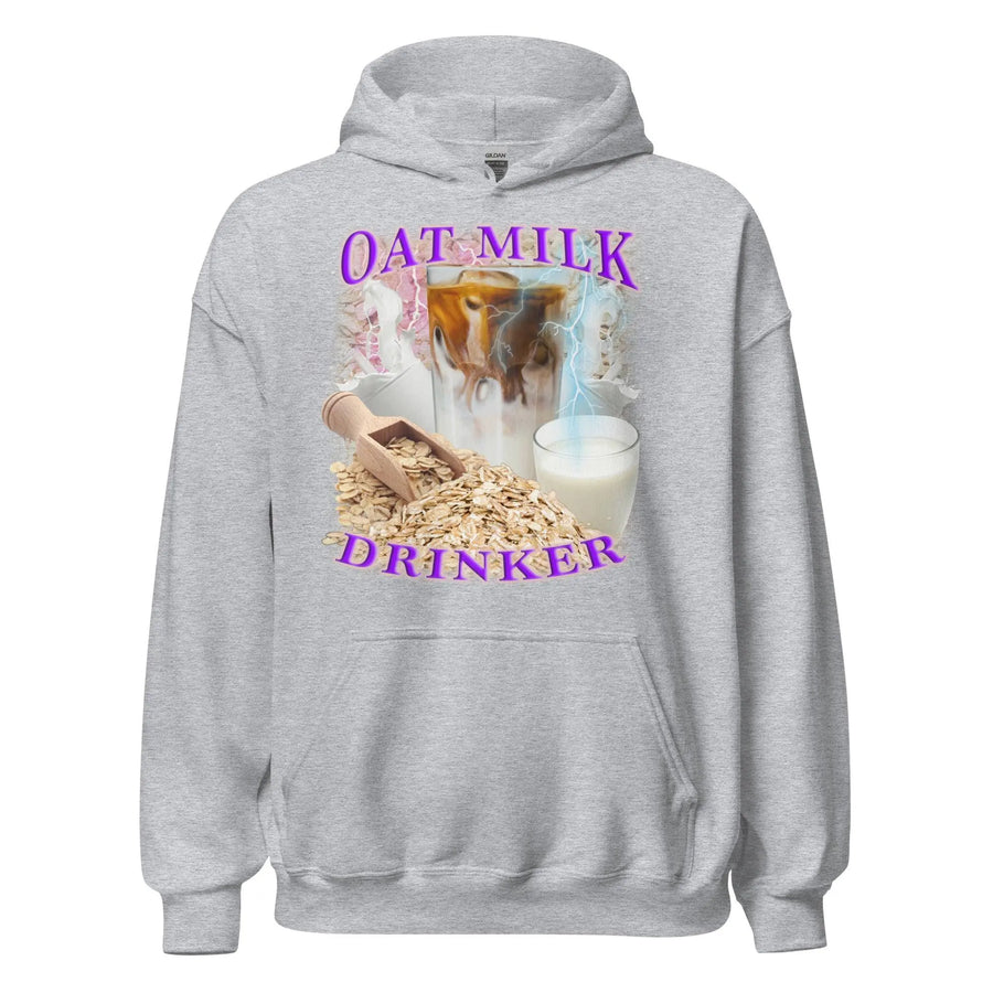 Oat Milk Drinker Hoodie - Orbital Clothing
