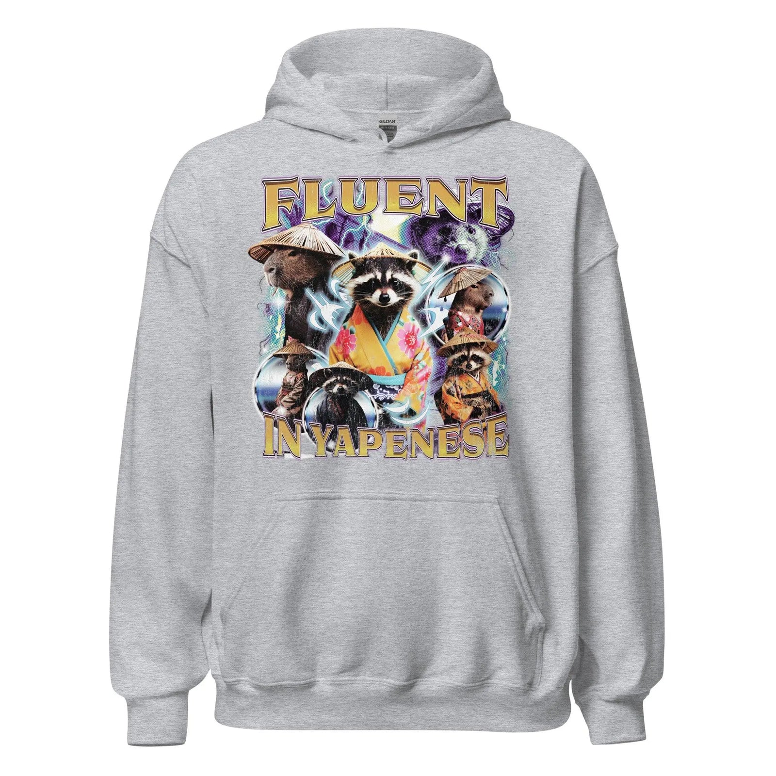 Fluent in Yapenese Hoodie - Orbital Clothing