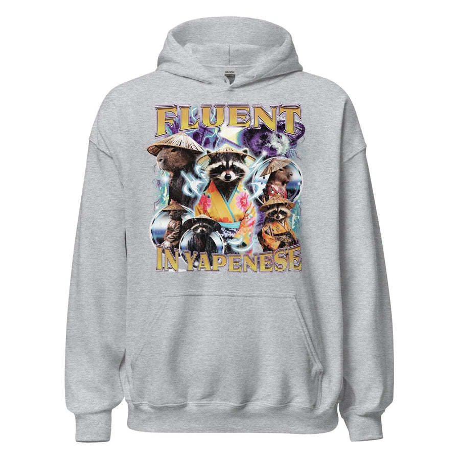 Fluent in Yapenese Hoodie - Orbital Clothing