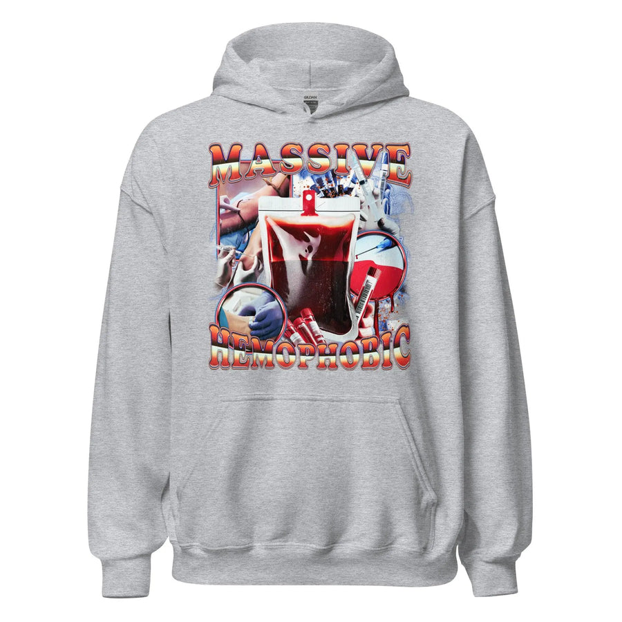 Massive Hemophobic Hoodie - Orbital Clothing