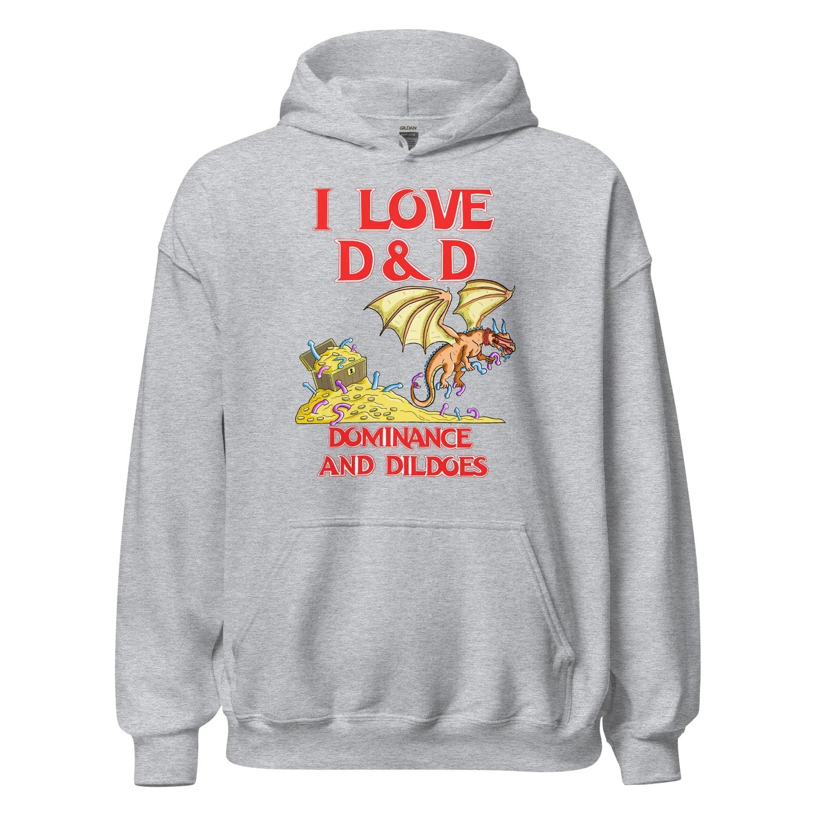 I Love D&D (Dominance and Dildoes) Hoodie - Orbital Clothing