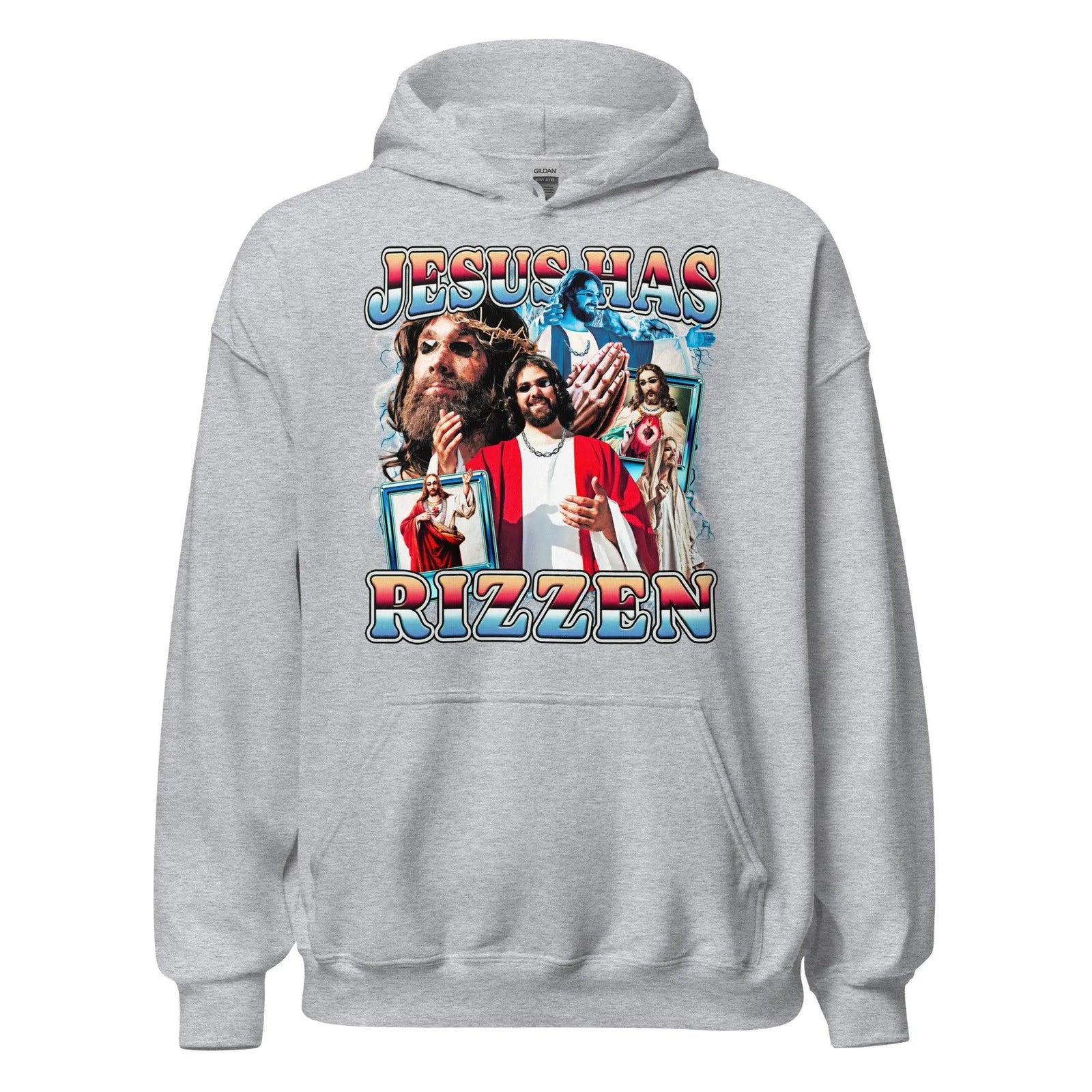Jesus Has Rizzen (Updated Design) Hoodie - Orbital Clothing