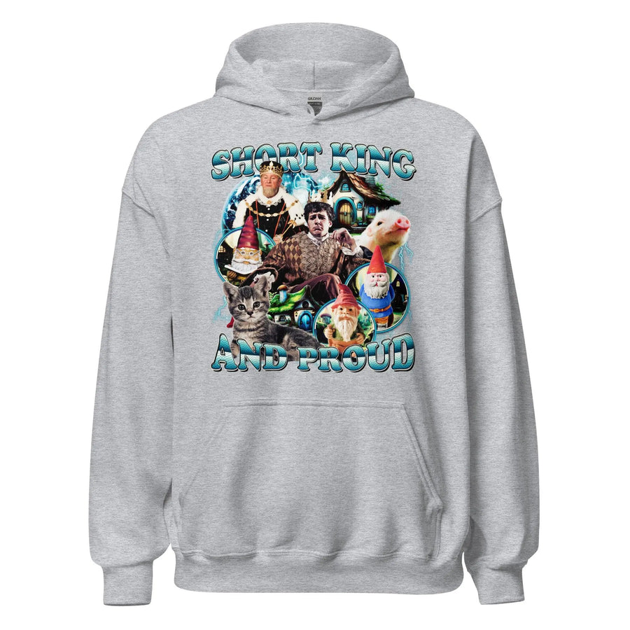 Short King and Proud Hoodie - Orbital Clothing