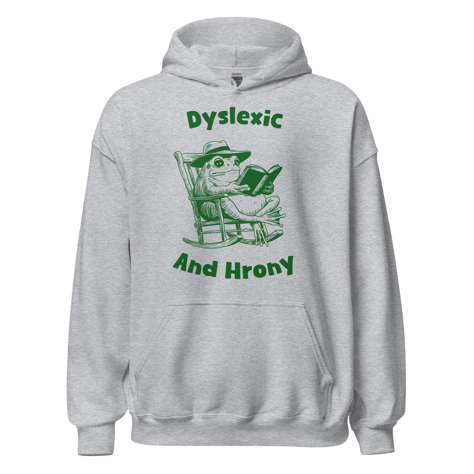 Dyslexic and Hrony Hoodie - Orbital Clothing