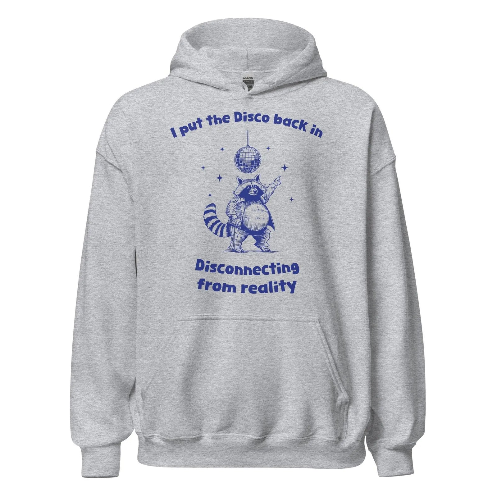 I Put the Disco into Disconnecting from Reality Hoodie - Orbital Clothing