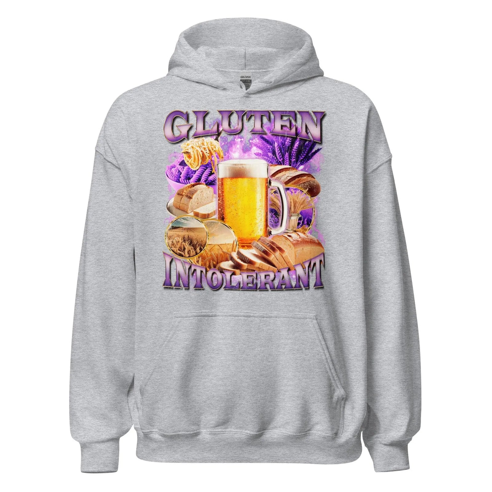 Gluten Intolerant (Updated Design) Hoodie - Orbital Clothing