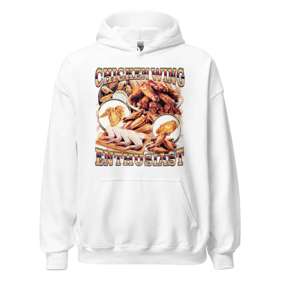 Chicken Wing Enthusiast Hoodie - Orbital Clothing