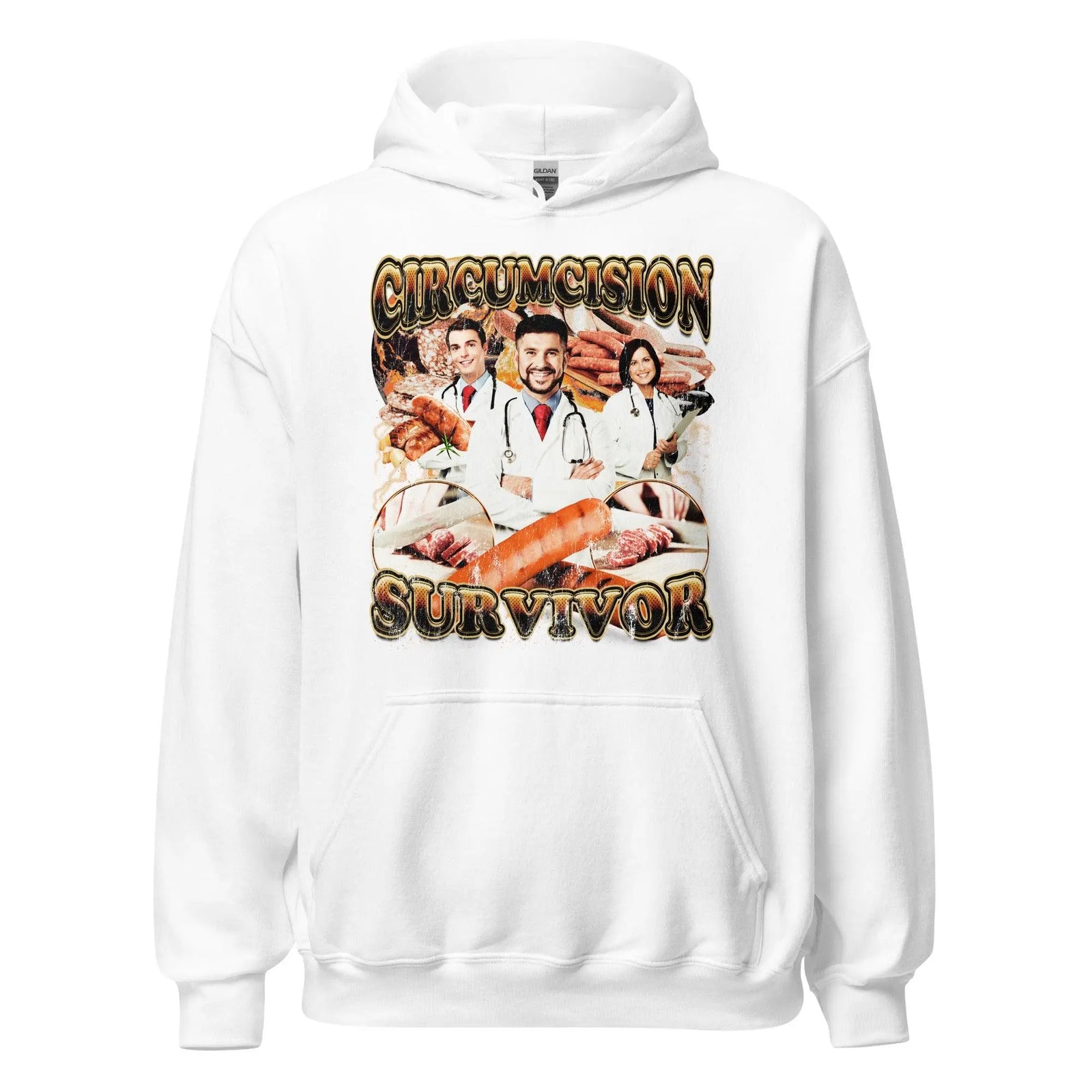 Circumcision Survivor Hoodie - Orbital Clothing