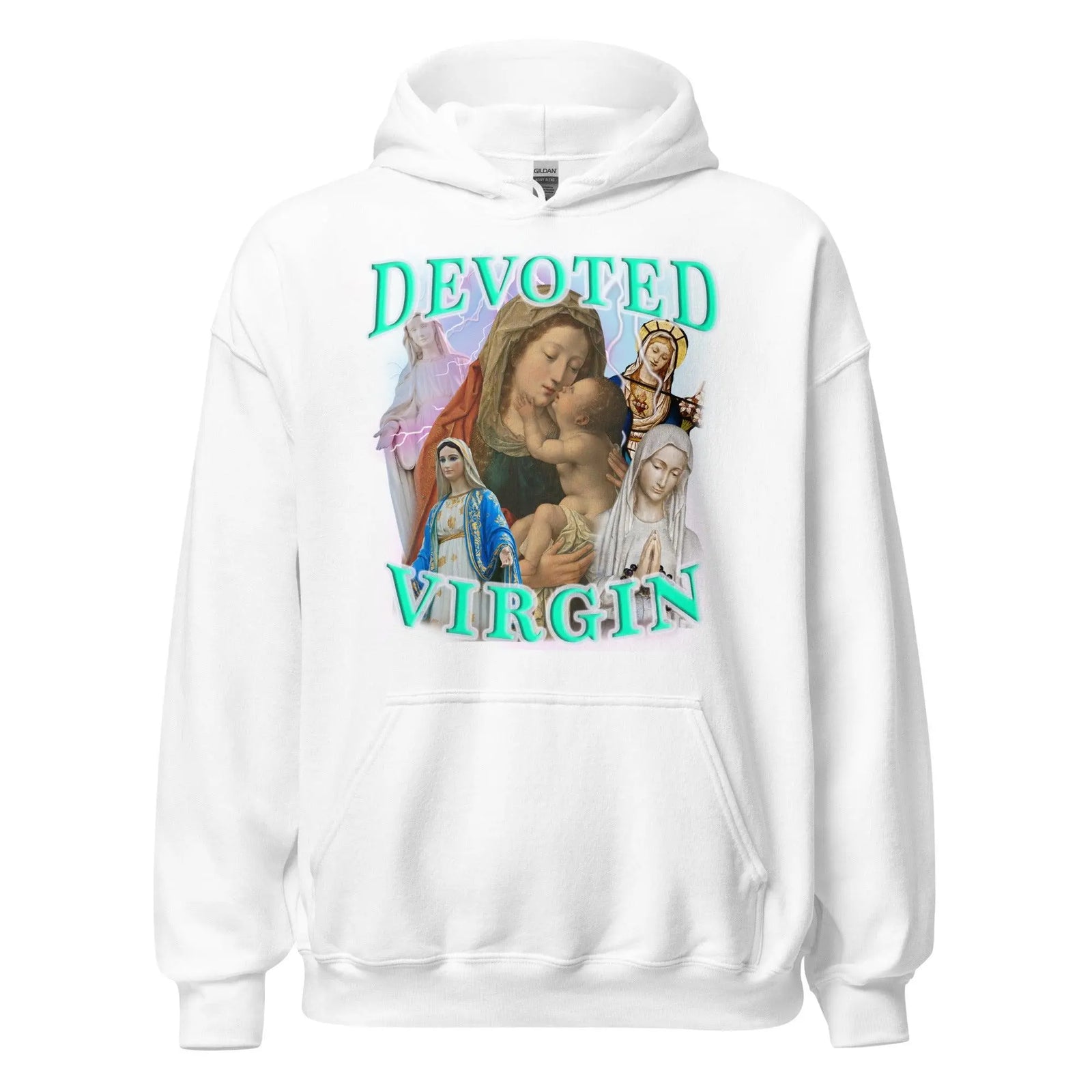 Devoted Virgin Hoodie - Orbital Clothing
