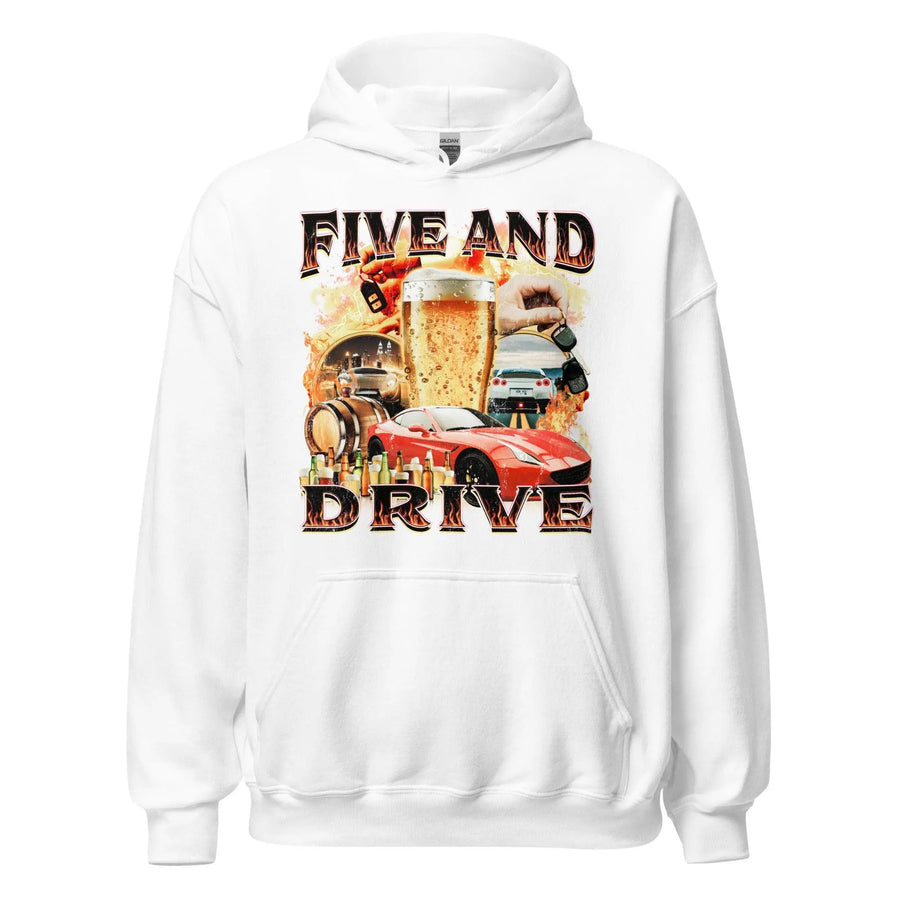 Five and Drive Hoodie - Orbital Clothing