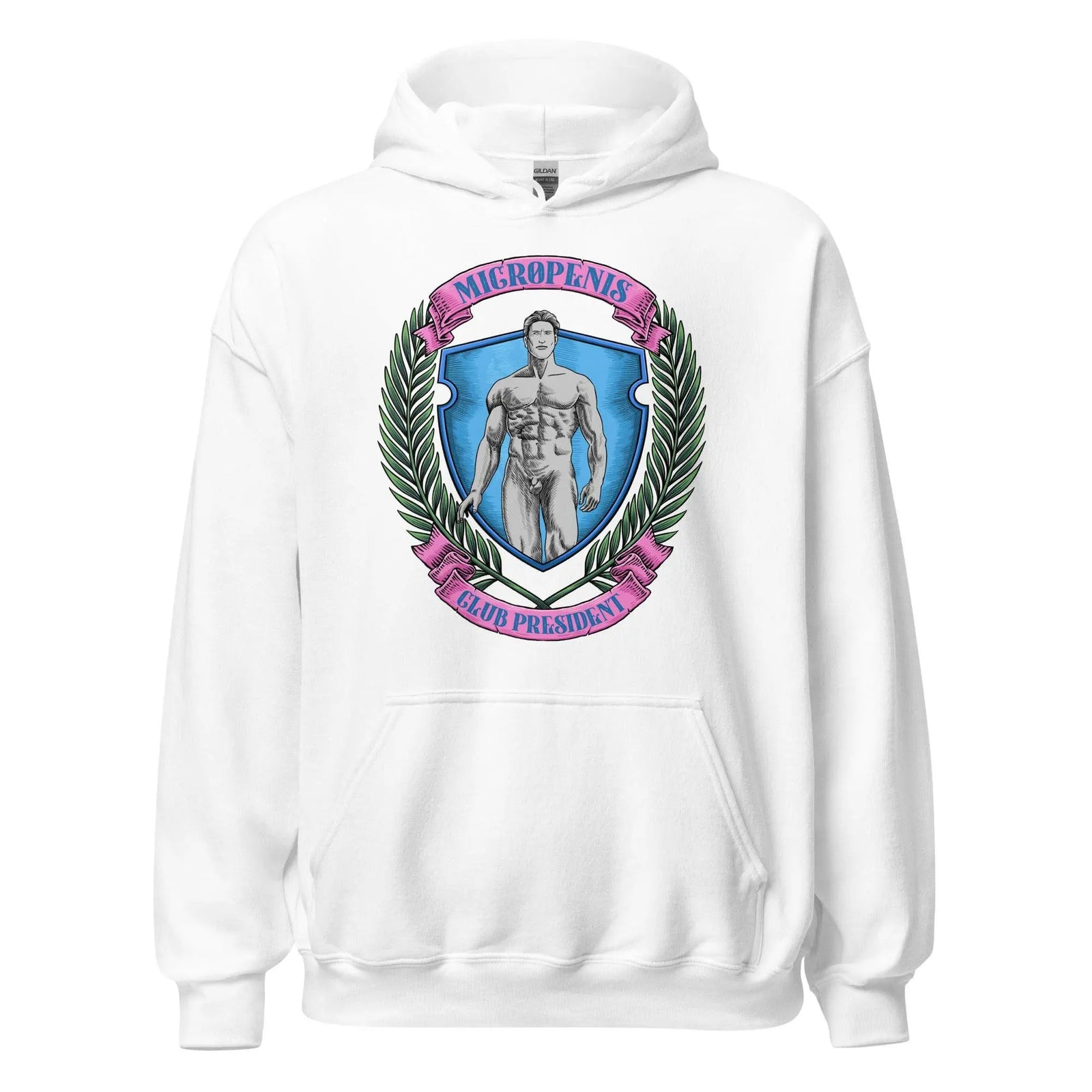 Micro Penis Club President Hoodie - Orbital Clothing