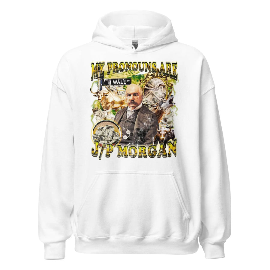 My Pronouns are J/P Morgan Hoodie - Orbital Clothing