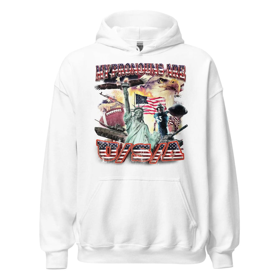 My Pronouns are U/S/A Hoodie - Orbital Clothing
