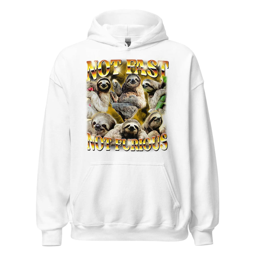 Not Fast Not Furious Hoodie - Orbital Clothing