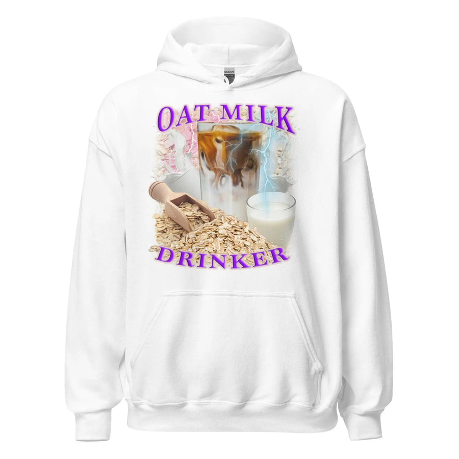 Oat Milk Drinker Hoodie - Orbital Clothing