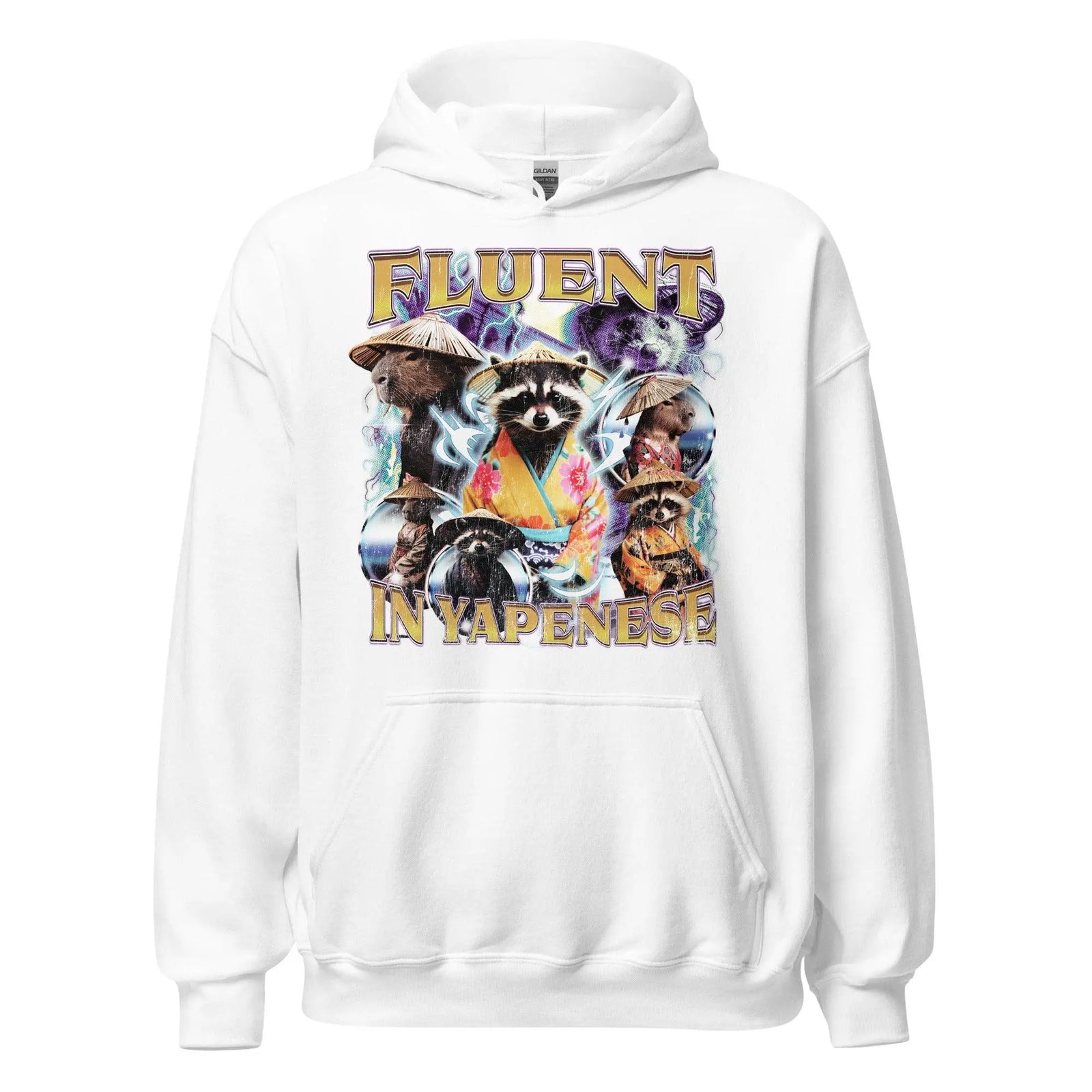 Fluent in Yapenese Hoodie - Orbital Clothing