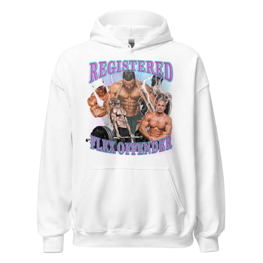 Registered Flex Offender Hoodie - Orbital Clothing