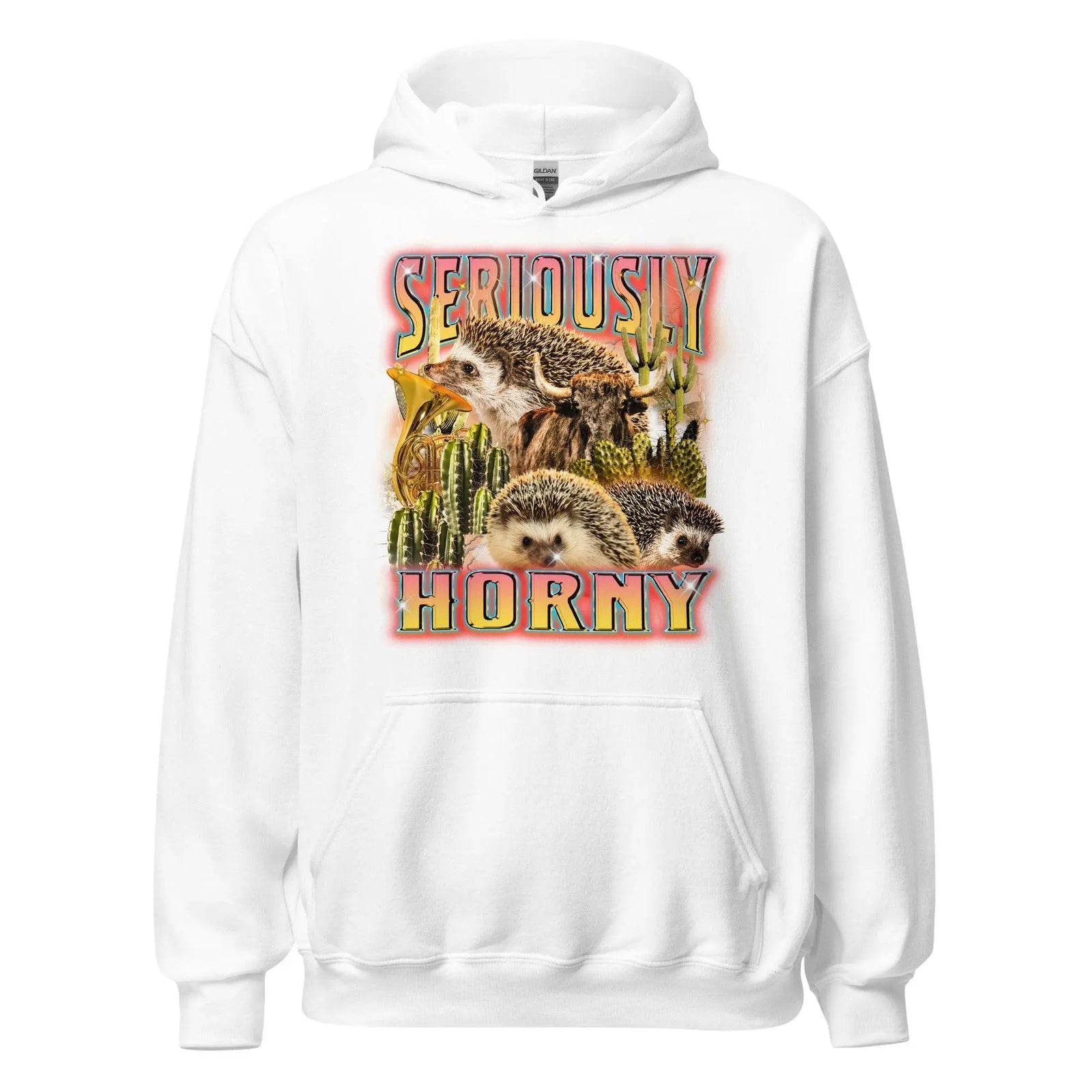 Seriously Horny Hoodie - Orbital Clothing