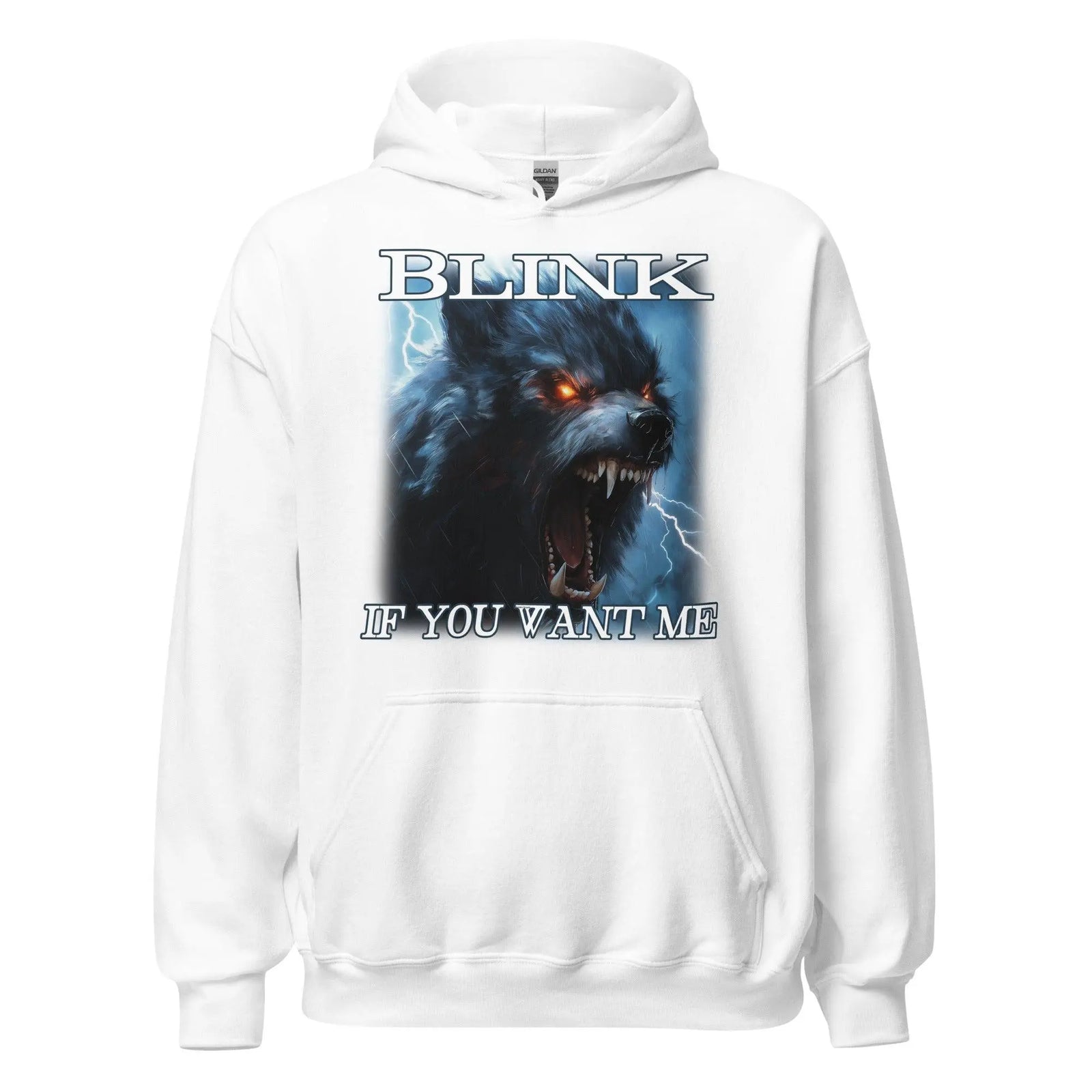 Blink If You Want Me Hoodie - Orbital Clothing