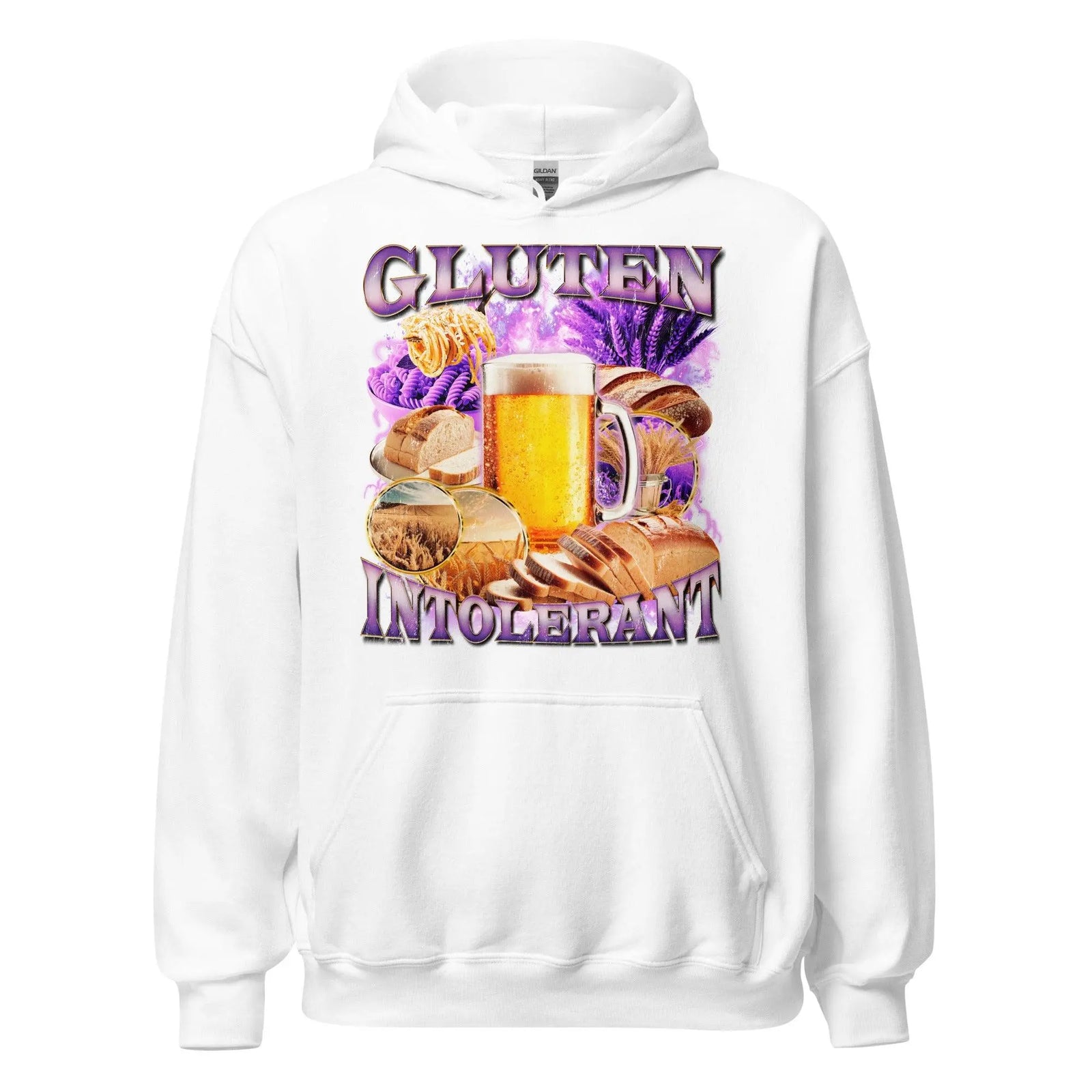 Gluten Intolerant (Updated Design) Hoodie - Orbital Clothing