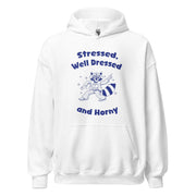 Gestrest, goed gekleed en geil hoodie