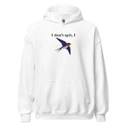 Ich spucke nicht, ich schlucke (bestickter) Hoodie