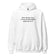 Nice Social Cue! I sure as shit didn’t pick up on it (embroidered) Hoodie