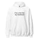 I'm a slut for my husband (embroidered) Hoodie