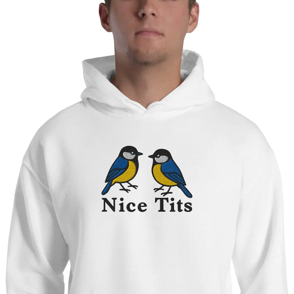 Nice Tits (embroidered) Hoodie Orbital Clothing