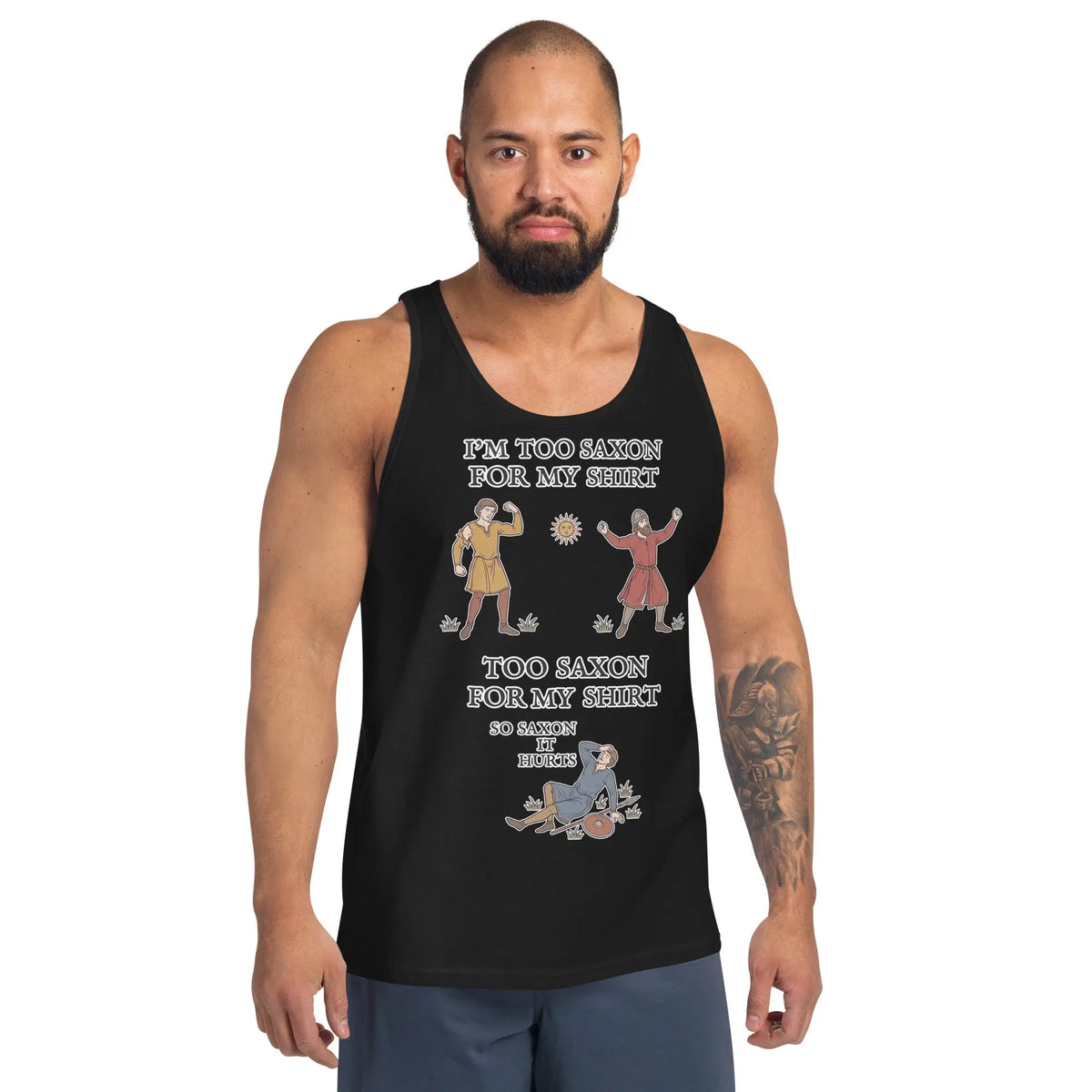 I'm Too Saxon For My Shirt Tank Top Orbital Clothing