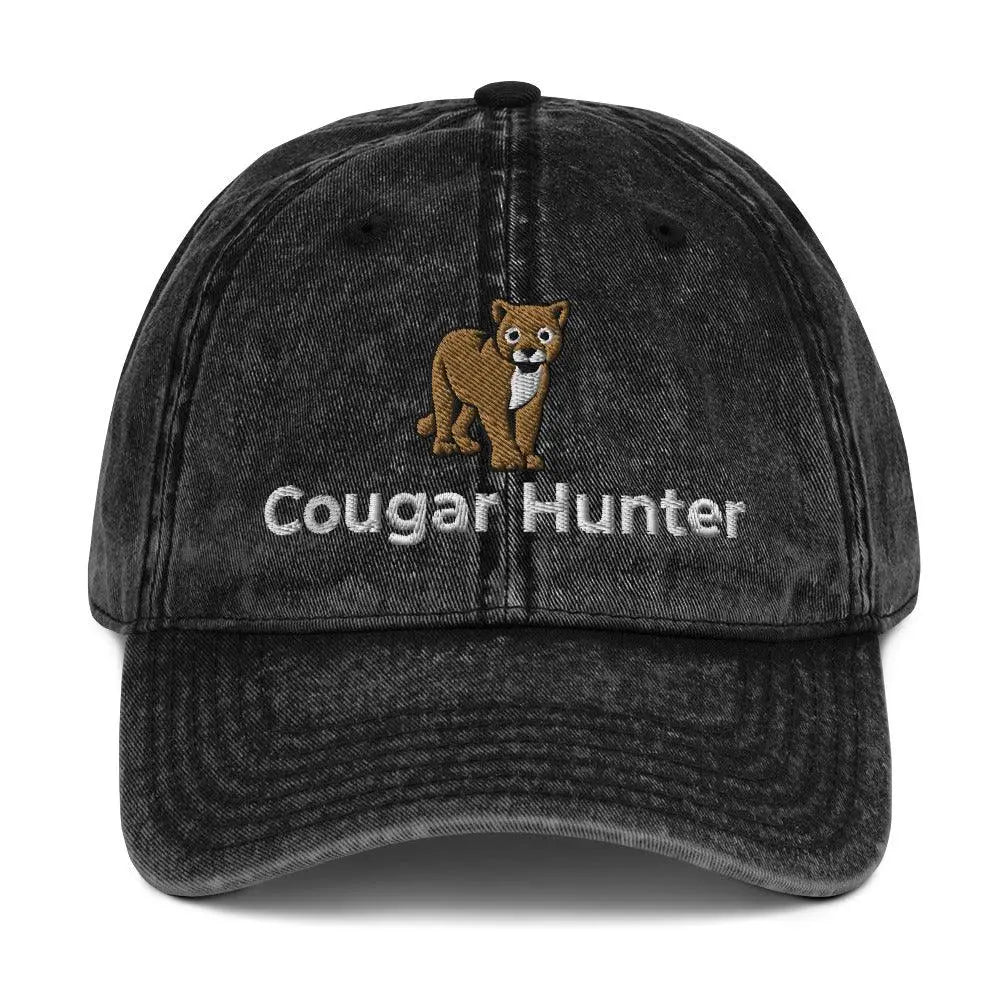 Cougar Hunter Vintage Cotton Twill Cap - Orbital Clothing