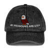 My Pronouns are USA Vintage Cotton Twill Cap