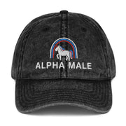 Alpha Male Vintage Baumwoll-Twill-Kappe