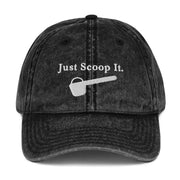 Just Scoop It Vintage Baumwoll-Twill-Kappe
