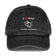 I love WAP (worship and prayer) Vintage Cotton Twill Cap