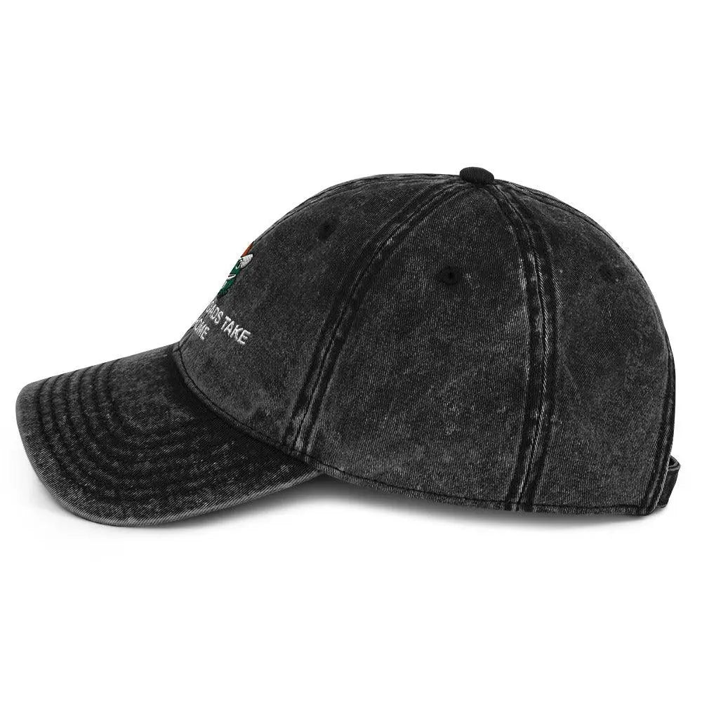 Country Toads Take Me Home Vintage Cotton Twill Cap - Orbital Clothing