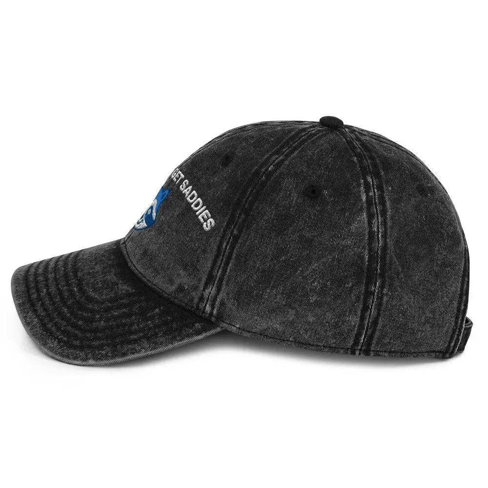 Even Baddies Get Saddies Vintage Cotton Twill Cap - Orbital Clothing
