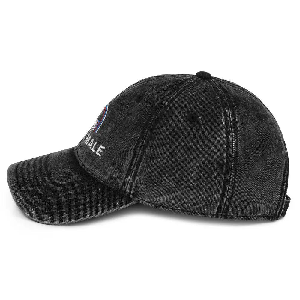 Alpha Male Vintage Cotton Twill Cap - Orbital Clothing