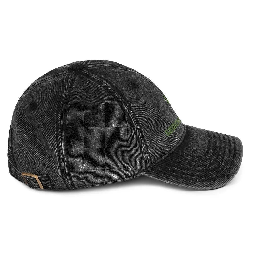 Seriously Horny Vintage Cotton Twill Cap - Orbital Clothing