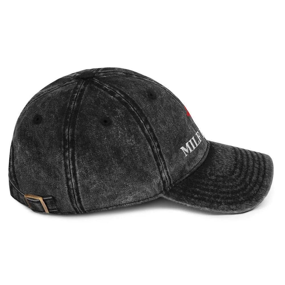 Milf Hunter Vintage Cotton Twill Cap - Orbital Clothing