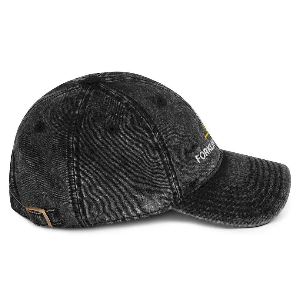 Forklift Certified Vintage Cotton Twill Cap - Orbital Clothing