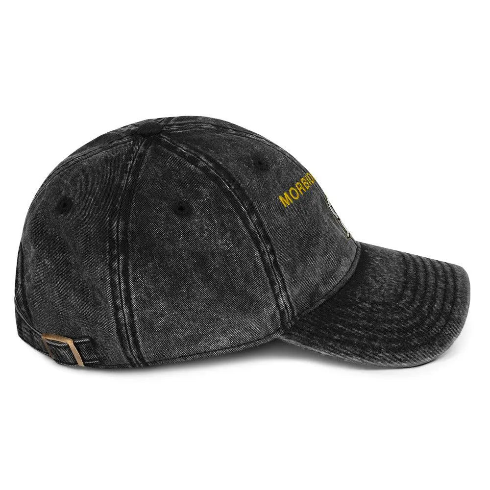 Morbidly a Beast Vintage Cotton Twill Cap - Orbital Clothing