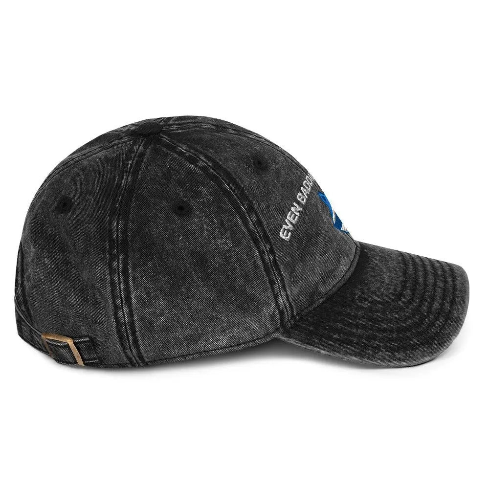 Even Baddies Get Saddies Vintage Cotton Twill Cap - Orbital Clothing