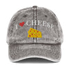 I heart Cheese Vintage Cotton Twill Cap